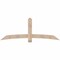 Ekena Millwork Bellingham Smooth Timber Gable Bracket, Douglas Fir, 84"W x 31"H x 1 1/2"D x 5 1/2"F, 9/12 Pitch GBW084X31X0206BEL00SDF - alternate 1